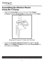 Preview for 17 page of StarTech.com ARMSLMBARDUO User Manual