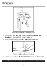 Preview for 18 page of StarTech.com ARMSLMBARDUO User Manual