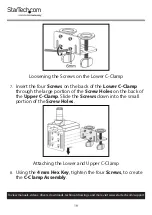 Preview for 20 page of StarTech.com ARMSLMBARDUO User Manual