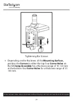 Preview for 21 page of StarTech.com ARMSLMBARDUO User Manual