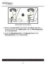 Preview for 26 page of StarTech.com ARMSLMBARDUO User Manual