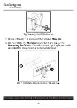 Preview for 49 page of StarTech.com ARMSLMBARDUO User Manual