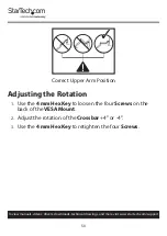 Preview for 51 page of StarTech.com ARMSLMBARDUO User Manual