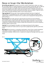 Preview for 18 page of StarTech.com ARMSTSCORNR Instruction Manual