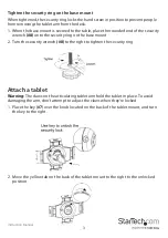 Preview for 6 page of StarTech.com ARMTBLTIW Instruction Manual