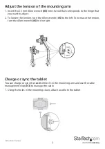 Preview for 8 page of StarTech.com ARMTBLTIW Instruction Manual