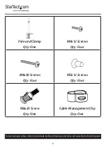 Preview for 10 page of StarTech.com ARMUNONB User Manual