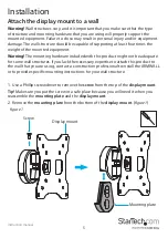 Preview for 9 page of StarTech.com ARMWALL Manual