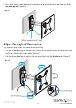 Preview for 12 page of StarTech.com ARMWALLS Quick Start Manual