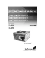 Preview for 1 page of StarTech.com ATX2POW450HS Instruction Manual