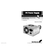 StarTech.com ATXPOW350DF Instruction Manual preview