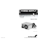 Preview for 1 page of StarTech.com ATXPOWER400 Instruction Manual