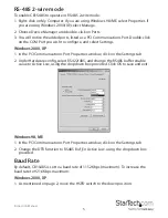 Предварительный просмотр 8 страницы StarTech.com CB1S485 User Manual