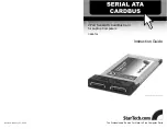 StarTech.com CBSATA2 Instruction Manual предпросмотр