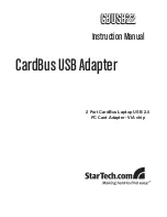 StarTech.com CBUSB22 Instruction Manual предпросмотр