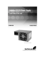 Preview for 1 page of StarTech.com CFXPOWER350 Instruction Manual