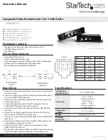 StarTech.com COMPUTPEXTA Instruction Manual preview