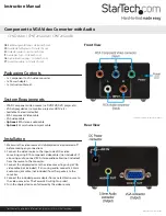 StarTech.com CPNT2VGAA Instruction Manual preview