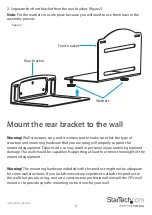 Предварительный просмотр 10 страницы StarTech.com CPUWALLMNT Instruction Manual