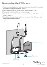 Предварительный просмотр 13 страницы StarTech.com CPUWALLMNT Instruction Manual