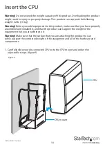 Предварительный просмотр 15 страницы StarTech.com CPUWALLMNT Instruction Manual