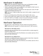 Preview for 6 page of StarTech.com DisplayPort ST124DP Instruction Manual