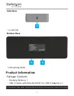 Preview for 8 page of StarTech.com DK30C2DPPD User Manual