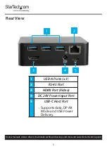 Preview for 6 page of StarTech.com DK30CHDPD User Manual