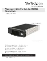 Предварительный просмотр 1 страницы StarTech.com DRW115ATABK User Manual