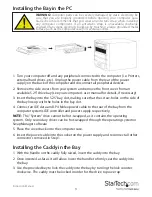 Предварительный просмотр 6 страницы StarTech.com DRW115ATABK User Manual