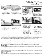 Preview for 2 page of StarTech.com DRW115FANKIT Instruction Manual