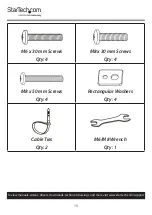 Preview for 16 page of StarTech.com DSIGNAGESTND User Manual