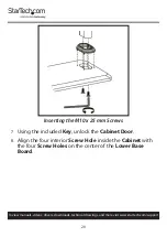 Preview for 21 page of StarTech.com DSIGNAGESTND User Manual