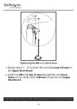 Preview for 25 page of StarTech.com DSIGNAGESTND User Manual