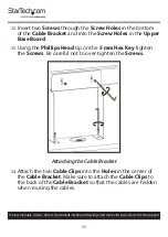 Preview for 34 page of StarTech.com DSIGNAGESTND User Manual