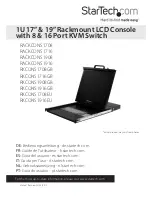 StarTech.com DuraView RACKCONS1708 User Manual preview