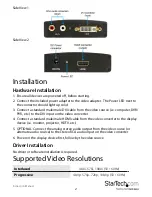 Preview for 5 page of StarTech.com DVI2HDMIA User Manual