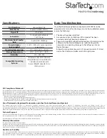 Preview for 2 page of StarTech.com EC13942A2 Instruction Manual