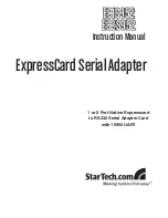 Предварительный просмотр 1 страницы StarTech.com EC1S952 Instruction Manual