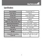 Preview for 7 page of StarTech.com EC4S952 Instruction Manual