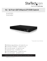 Preview for 1 page of StarTech.com ENTERPRISE CLASS SV1653DXI Instruction Manual