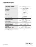 Предварительный просмотр 8 страницы StarTech.com EOC110K Instruction Manual