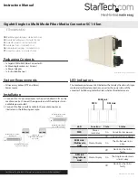 StarTech.com ET91000MMSM Instruction Manual preview