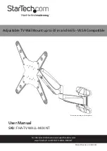 StarTech.com FHA-TV-WALL-MOUNT User Manual preview