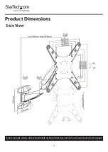 Preview for 14 page of StarTech.com FHA-TV-WALL-MOUNT User Manual