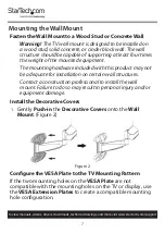 Preview for 19 page of StarTech.com FHA-TV-WALL-MOUNT User Manual