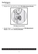 Preview for 17 page of StarTech.com FPWTLTB1 User Manual