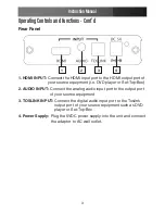 Preview for 6 page of StarTech.com HDMI2HDMI Instruction Manual