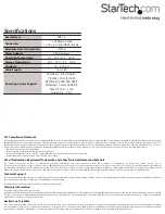 Preview for 2 page of StarTech.com ICUSB1284D25 Instruction Manual