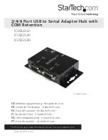 Preview for 1 page of StarTech.com ICUSB2322I Instruction Manual